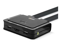LINDY HDMI KVM Switch 2 Port USB 2.0