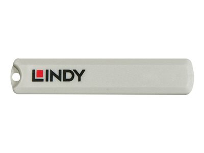 LINDY USB Typ C Port Schloss rot - 40425