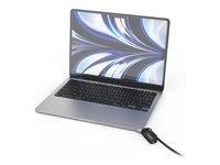Compulocks Ledge for MacBook Air M2 2022 Combo Cable Lock (Pre-Order ETA DEC 2022) Sikkerhedskabellåsadapter