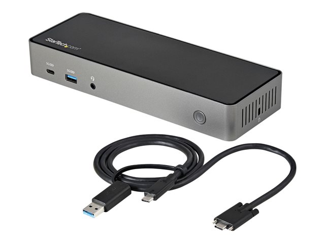 StarTech.com Dock USB-C & USB-A Triple cran 4K 60Hz