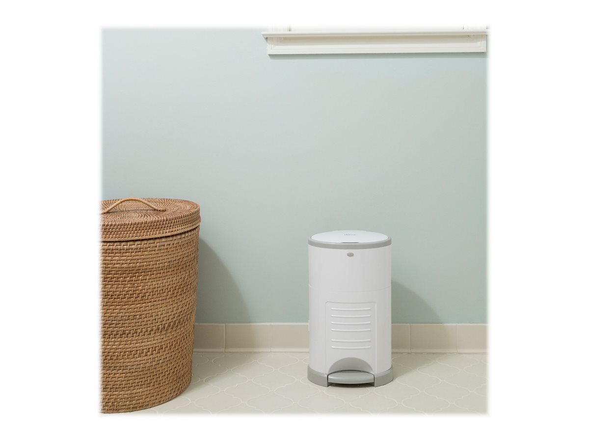 Dekor Classic Diaper Pail - White