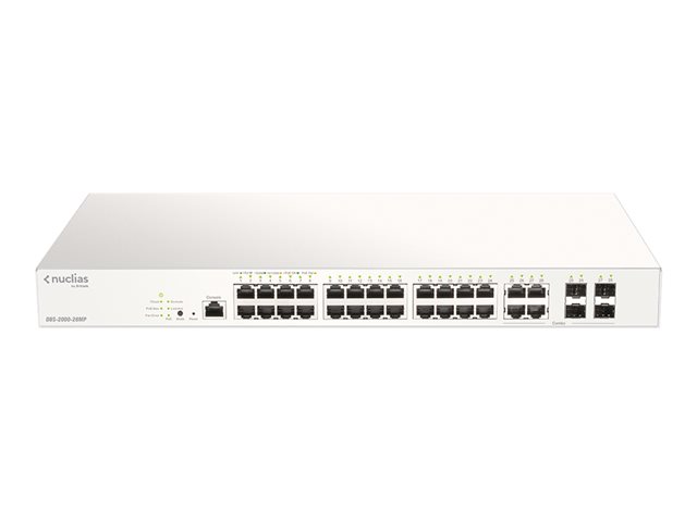 D-Link Nuclias Cloud-Managed DBS-2000-28MP - přepínač - 28 porty – foto 2