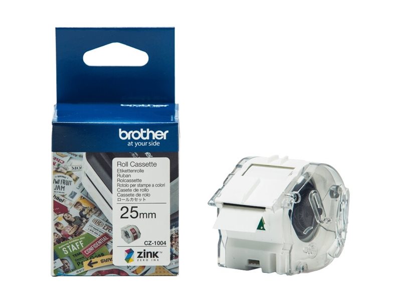 Brother CZ-1004 - tiquettes continues - 1 rouleau(x) - Rouleau (2,54 cm x 5 m)