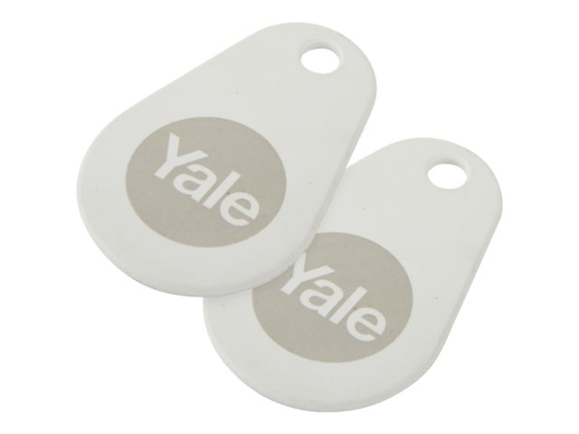 Image of Yale - key tag - white (pack of 2)