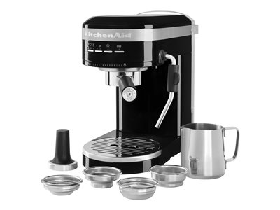KitchenAid KES6503OB Coffee machine with cappuccinatore 15 bar onyx black