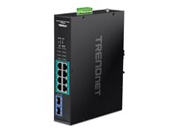 TRENDnet TI-PGM102 Switch 10-porte Gigabit Ethernet PoE+