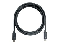QNAP Thunderbolt 4 USB Type-C kabel 2m Sort