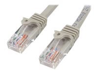 StarTech.com 6 ft. (1.8 m) Cat6 Cable - Power Over Ethernet - Snagless - Gray - Ethernet Network Cable (45PATCH6GR)
