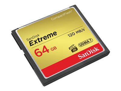 Extreme - flash memory card - 64 GB - CompactFlash