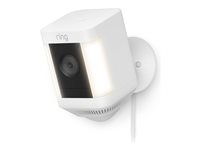 Ring Spotlight Cam Plus Plug-In Netværksovervågningskamera Udendørs