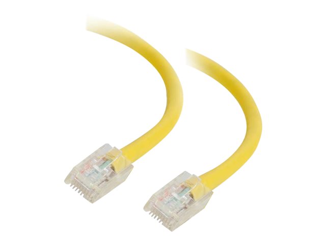 Image of C2G Cat5e Non-Booted Unshielded (UTP) Network Patch Cable - patch cable - 1 m - yellow