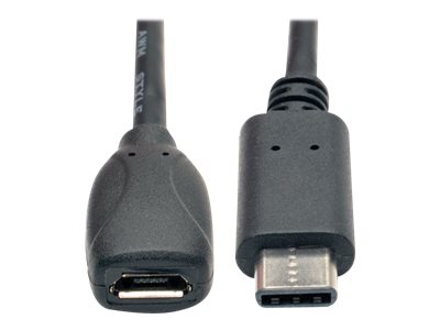 Tripp Lite USB 3.0 Adapter Converter USB-A to USB Type C M/F USB-C - USB-C  adapter