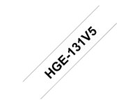Brother HGE-131V5 Lamineret bånd Transparent