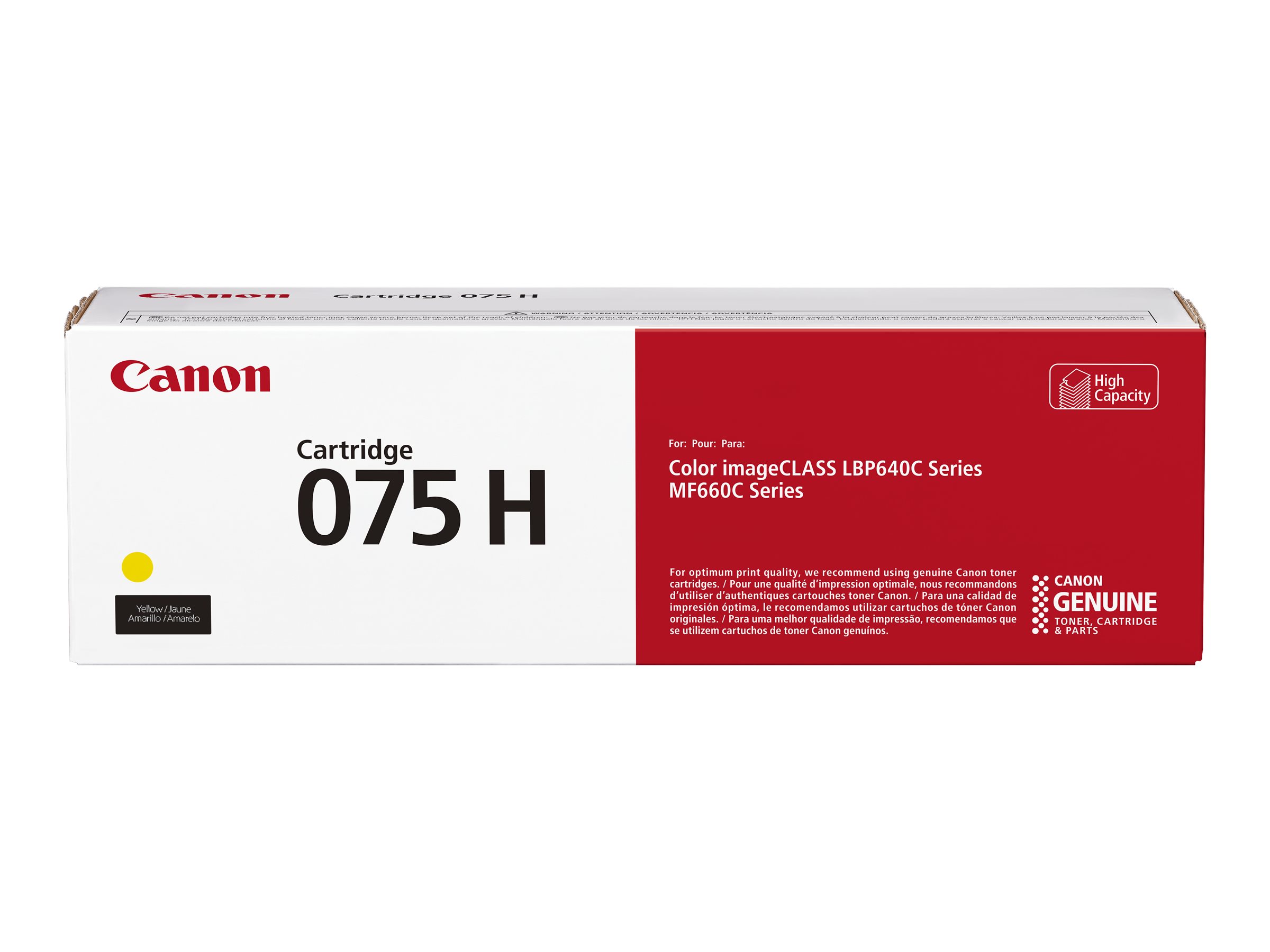Canon 075 H - High Capacity