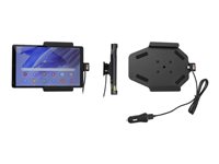 Brodit Car charging holder active, with USB-cable and cig-plug adapter + car power adapter 