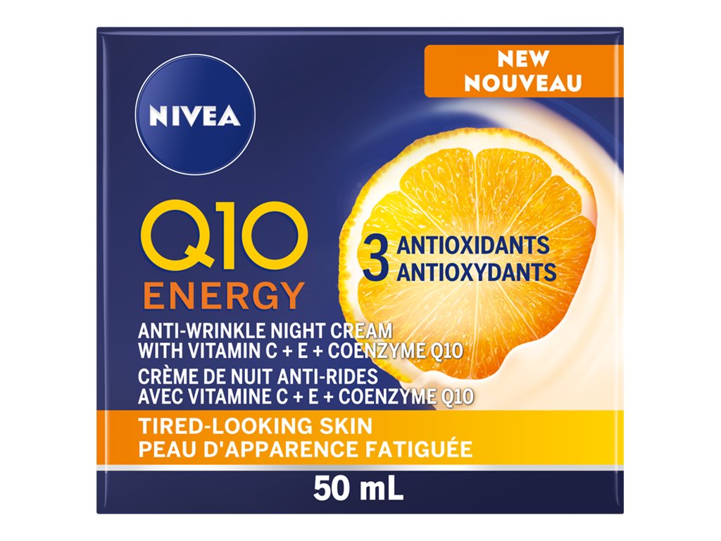 Nivea Q10 Energy Anti-Wrinkle Night Cream - 50ml