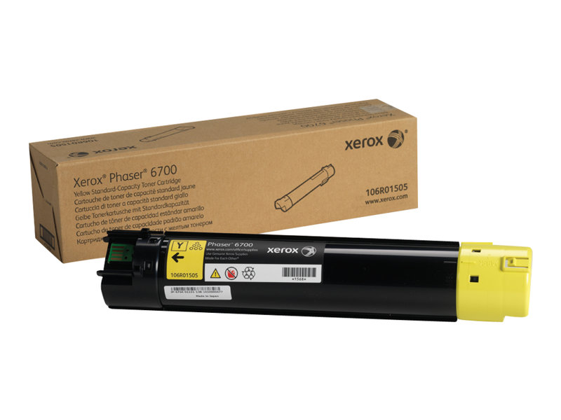 YELLOW STANDARD TONER CARTRIDGE PHASER 6700 – Xerox