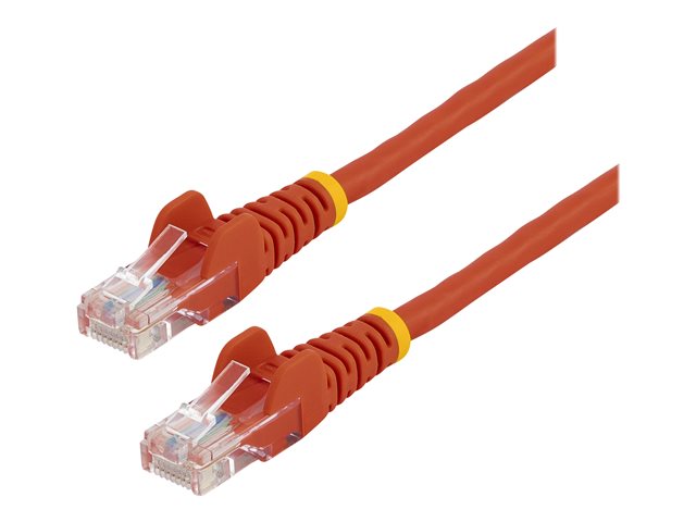 Image of StarTech.com CAT5e Cable - 10 m Red Ethernet Cable - Snagless - CAT5e Patch Cord - CAT5e UTP Cable - RJ45 Network Cable - patch cable - 10 m - red