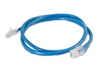Quiktron Value Series Patch cable RJ-45 (M) to RJ-45 (M) 5 ft CAT 6 stranded blue
