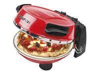 G3 Ferrari G10032 Pizzeria Snack Napoletana Pizza ovn 1.2kW Rød/sort