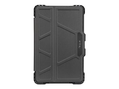 Targus Pro-Tek Rotating - Flip cover for tablet - rugged - polyurethane, faux leather - black - 10.5" - for Samsung Galaxy Tab A (2018) (10.5 in)