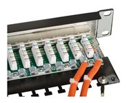 LINDY Cat.6 Patchpanel 24p STP 1U
