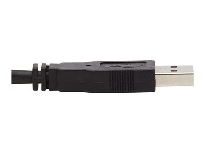 Tripp Lite Dual DisplayPort KVM Cable Kit 4K USB 3.5 mm Audio 3xM/3xM 6ft