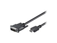 M-CAB Videokabel HDMI / DVI 3m Sort