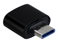 Inter-Tech USB 2.0 USB-C adapter Sort