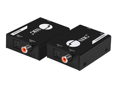 SIIG Digital Audio Extender Over Cat5e/6 Cable with PoC
