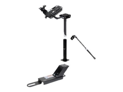 Gamber-Johnson - Mounting kit (pedestal base, 2 poles, support brace, locking slide arm) for notebook