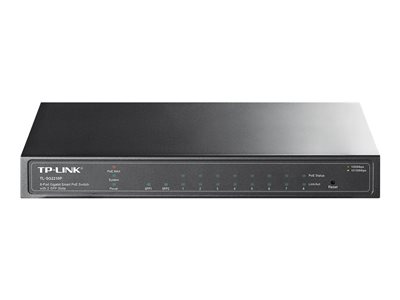 TP-Link TL-SG2210P 8-Port Gigabit Smart PoE Switch with 2 SFP Slots Switch managed 