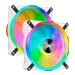 CORSAIR iCUE QL140 RGB - kit de ventilateur d\'armoire de systme