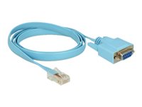 DeLOCK Serielt kabel Blå 1m