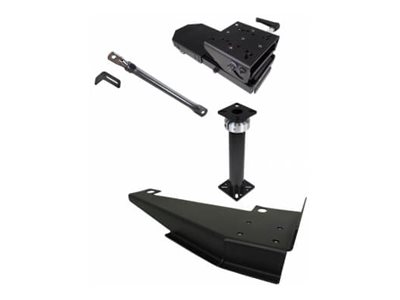 Havis Premium - Mounting kit (heavy duty vehicle specific base plate, heavy duty pole with height adjust handle, swing arm, tilt/swivel motion device, stability support arm)