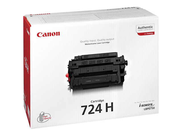 Image of Canon CRG-724H - black - original - toner cartridge