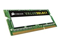 CORSAIR Value Select DDR3L  4GB 1600MHz CL11  Ikke-ECC SO-DIMM  204-PIN