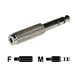 C2G 6.3mm (1/4in) Stereo Male to 3.5mm Stereo Female Adapter