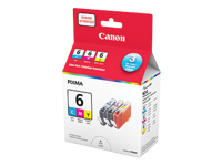 Canon BCI 6 Colour Tri Value Pack