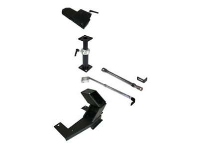 Havis Premium - Mounting kit (heavy duty vehicle specific base plate, heavy duty pole with height adjust handle, swing arm, tilt/swivel motion device, stability support arm)