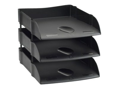 Avery Dtr Eco Letter Tray Black