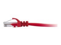 C2G 75ft Cat6 Ethernet Cable - Snagless Unshielded (UTP) - Red