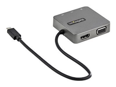 StarTech.com Adaptateur Multiport USB-C - Mini Dock USB-C avec HDMI 4K, 3x  USB 3.0 Hub, SD/SDHC, GbE, 60W PD 3.0 Pass-Through - Station d'Accueil  USB-C pour PC Portable Type-C/Thunderbolt 3 sur