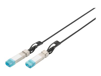DIGITUS Kabel  SFP+ 10G DAC  2.0m schwarz  AWG 30  MSA