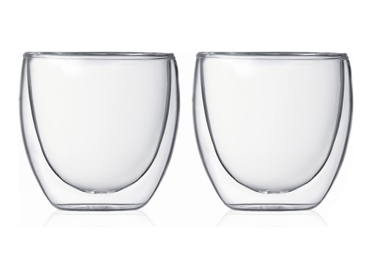 BODUM Pavina Glasses - 80ml - 2 pack