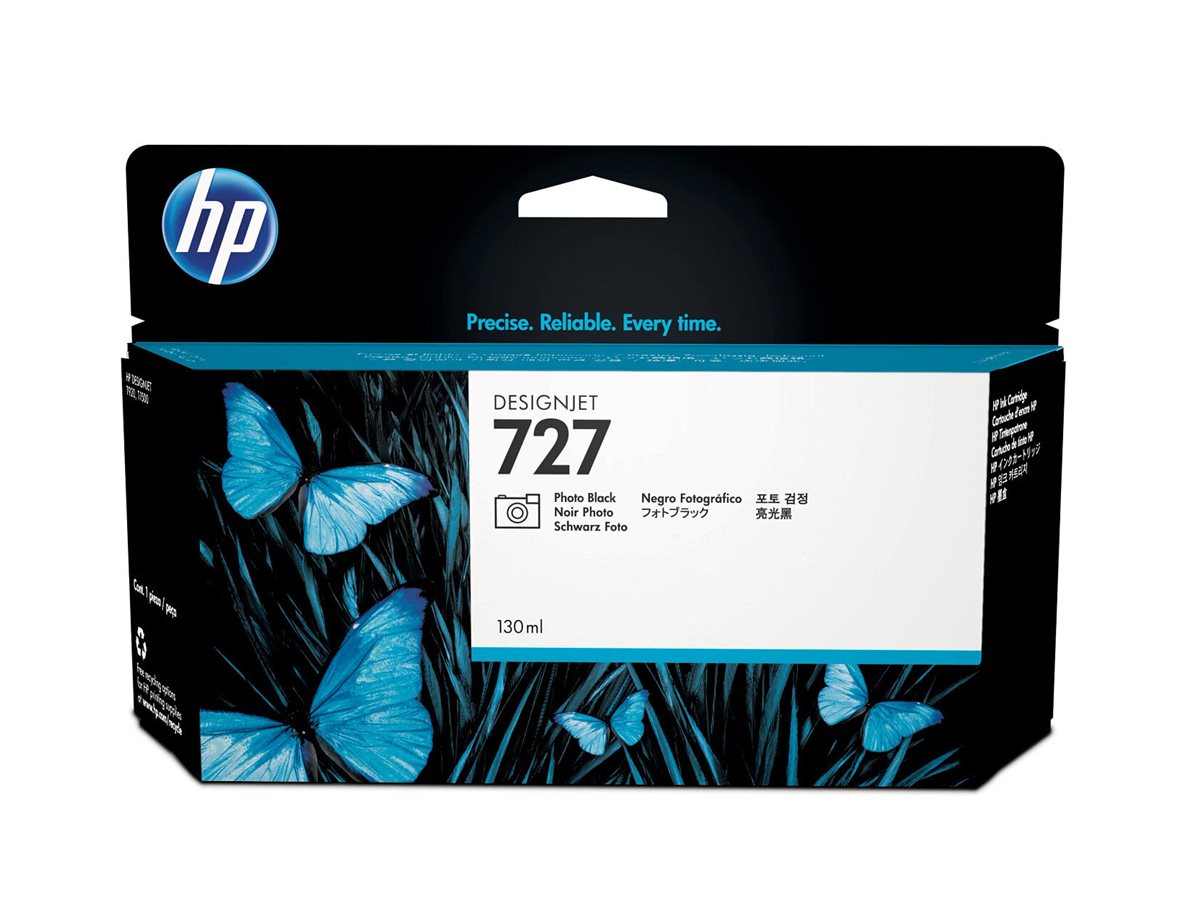 HP 727 Ink Photo Black 130ml T920 T1500