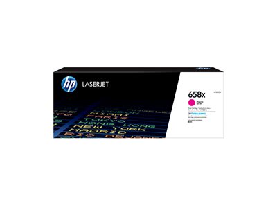 HP 658X Magenta LaserJet Toner Cartridge
