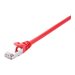V7 network cable - 2 m - red