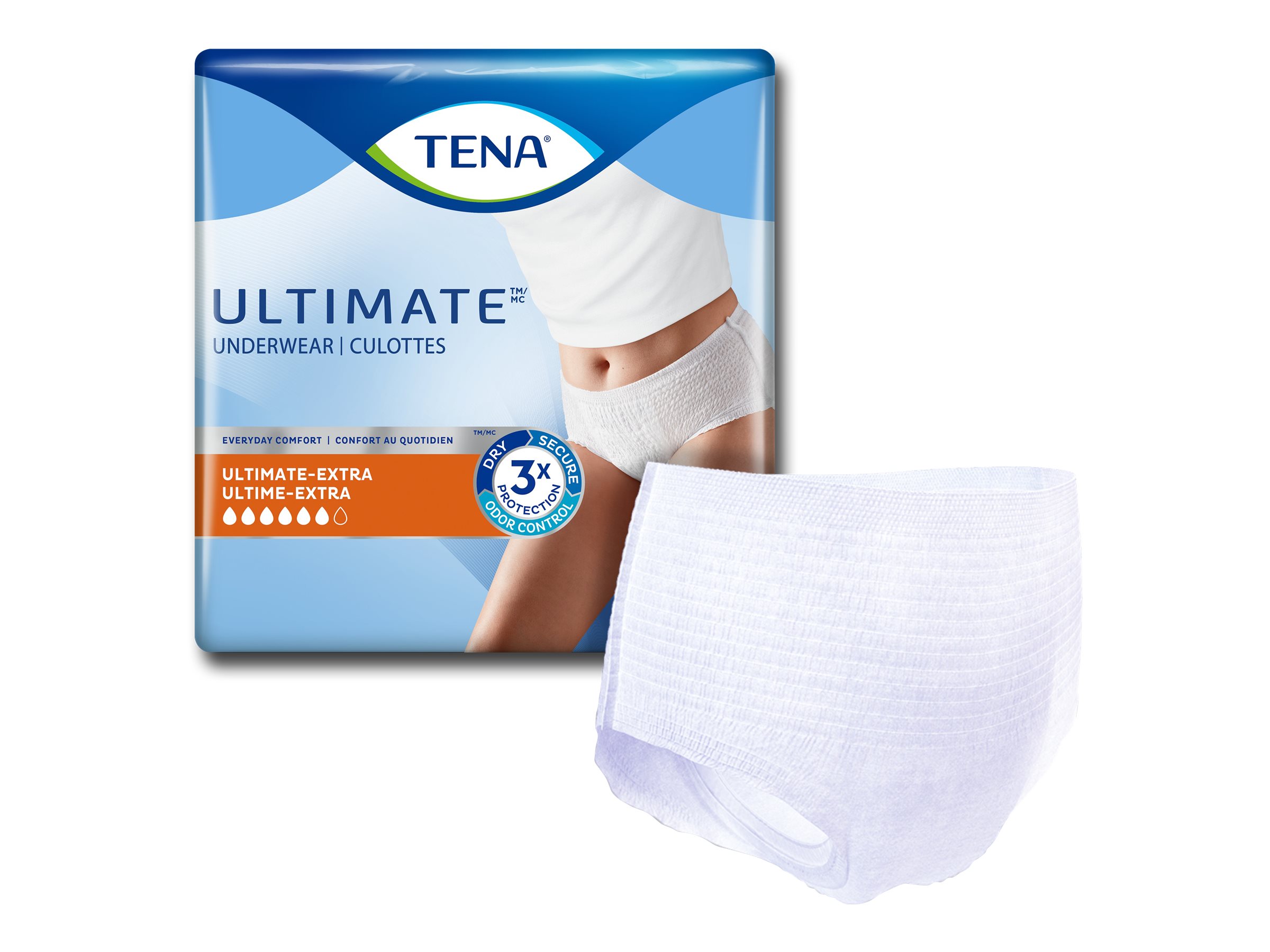 TENA Ultimate Incontinence Underwear - 2XL - 10s