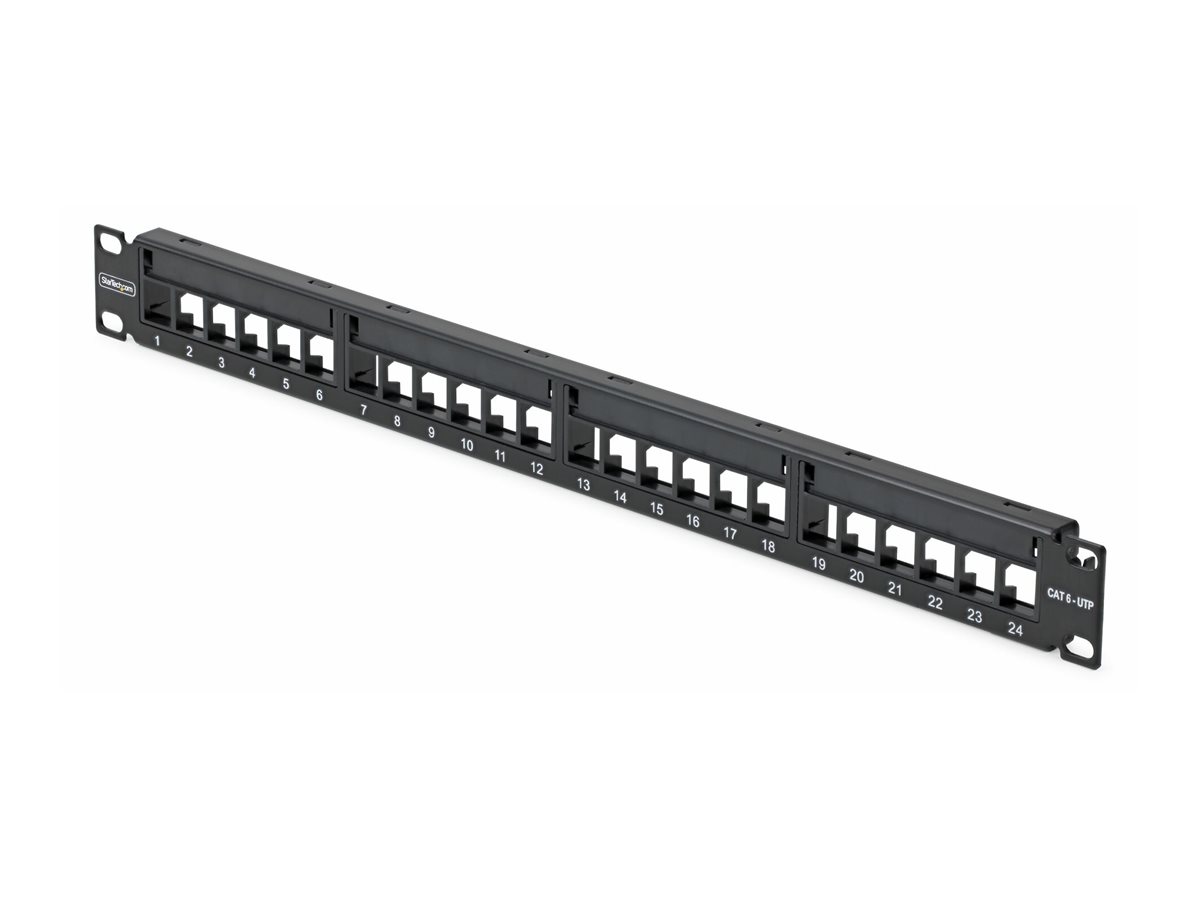 Startech - Blank keystone patch panel